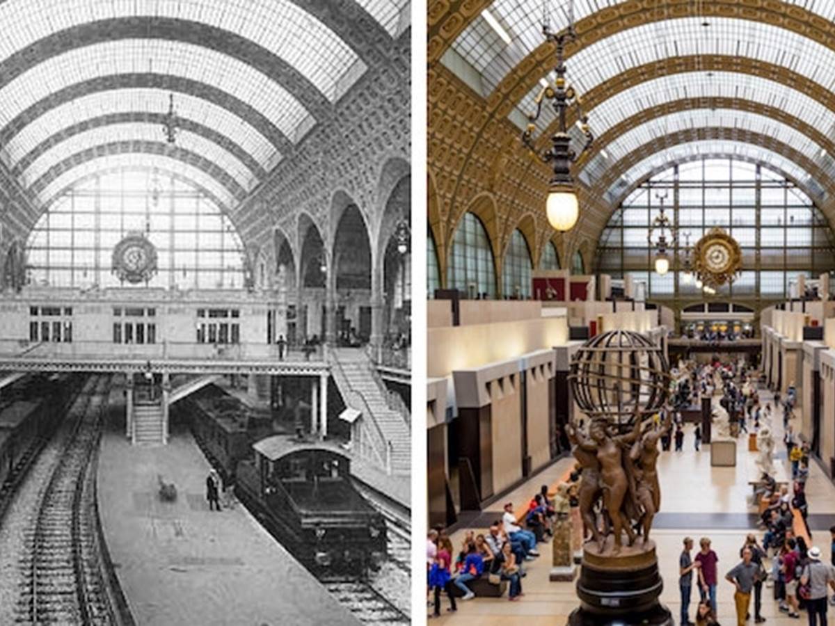 From the railway station to the art museum!