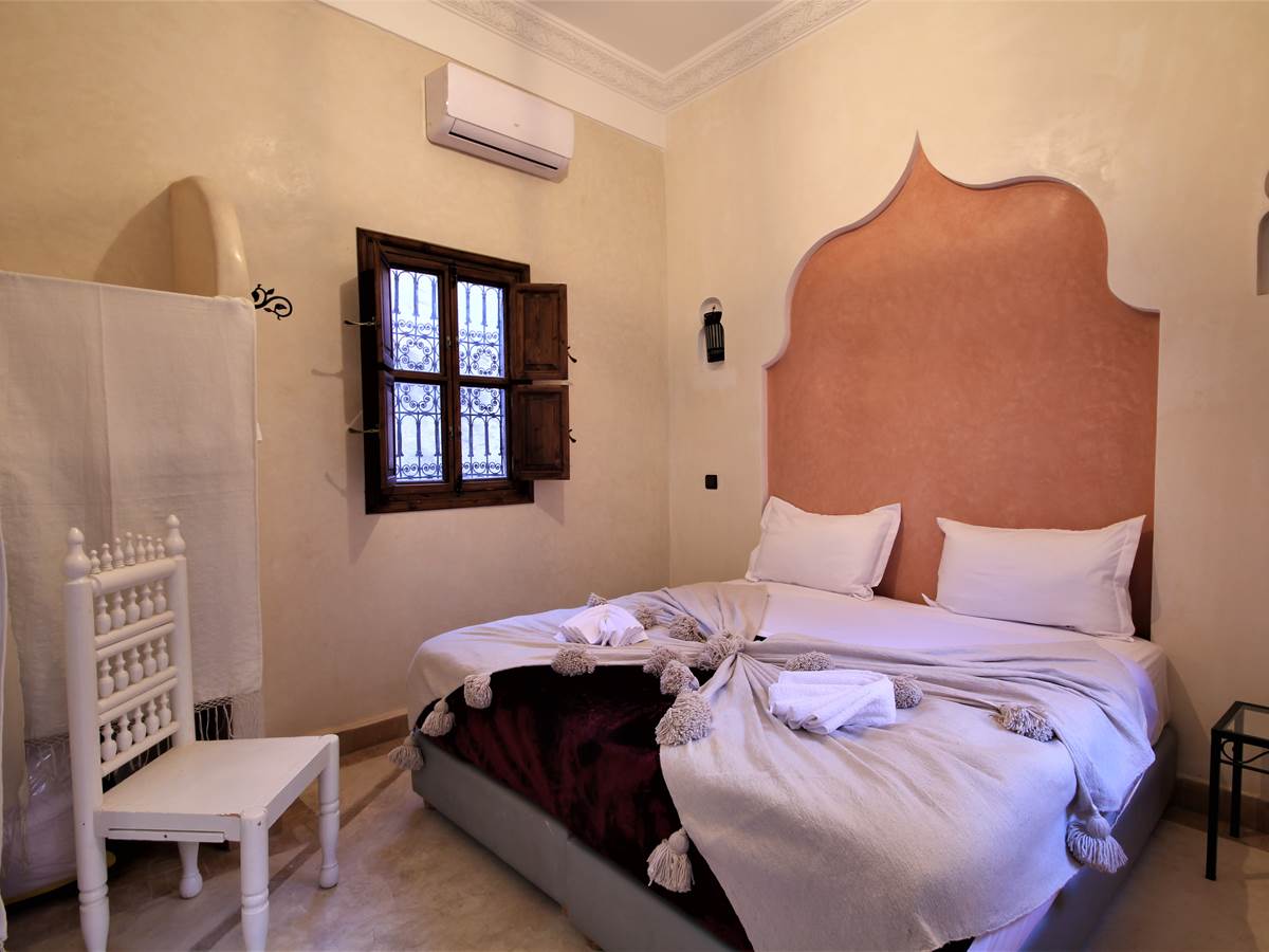 Chambre Yasmine double coté piscine