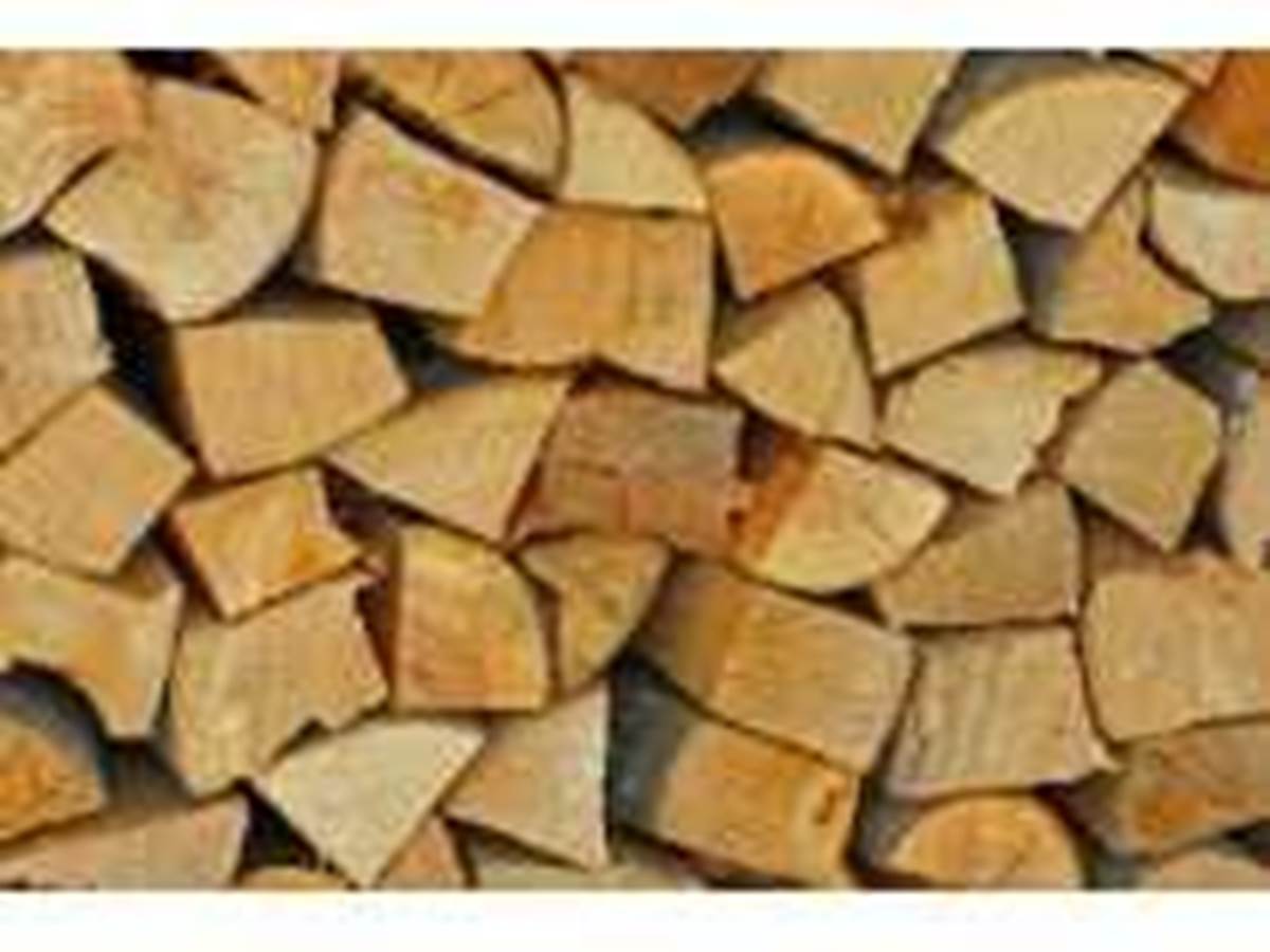Unquartdecorde de bois chauffage