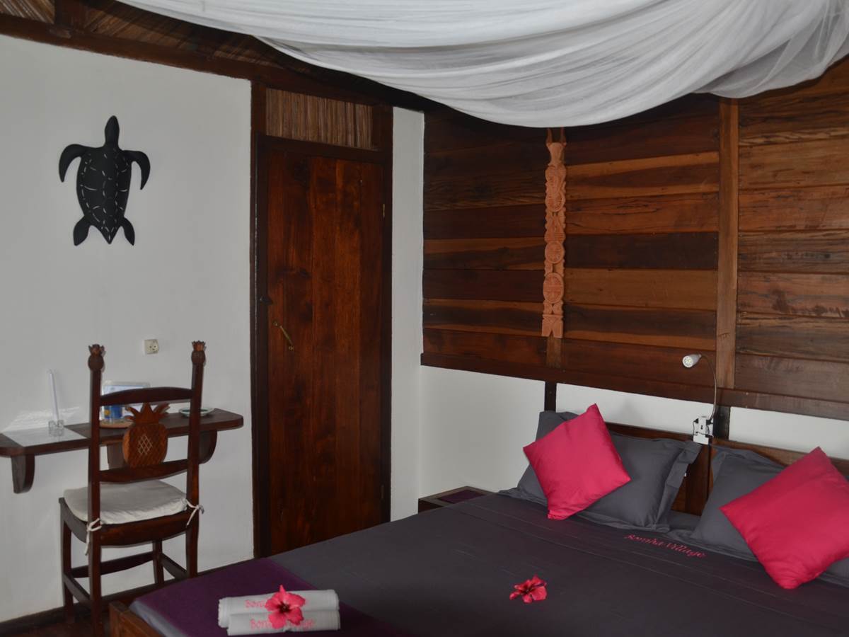 Chambre lit double