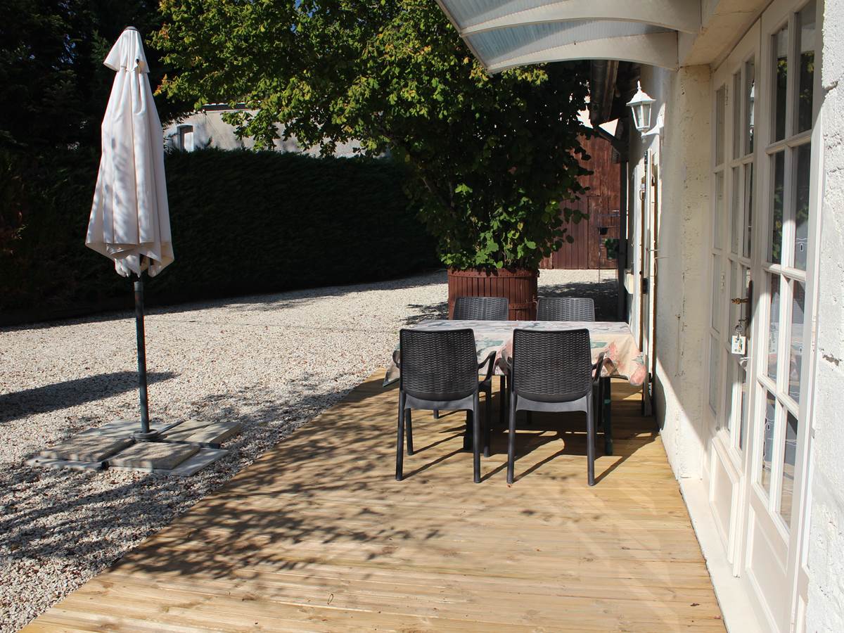 Terrasse, parking