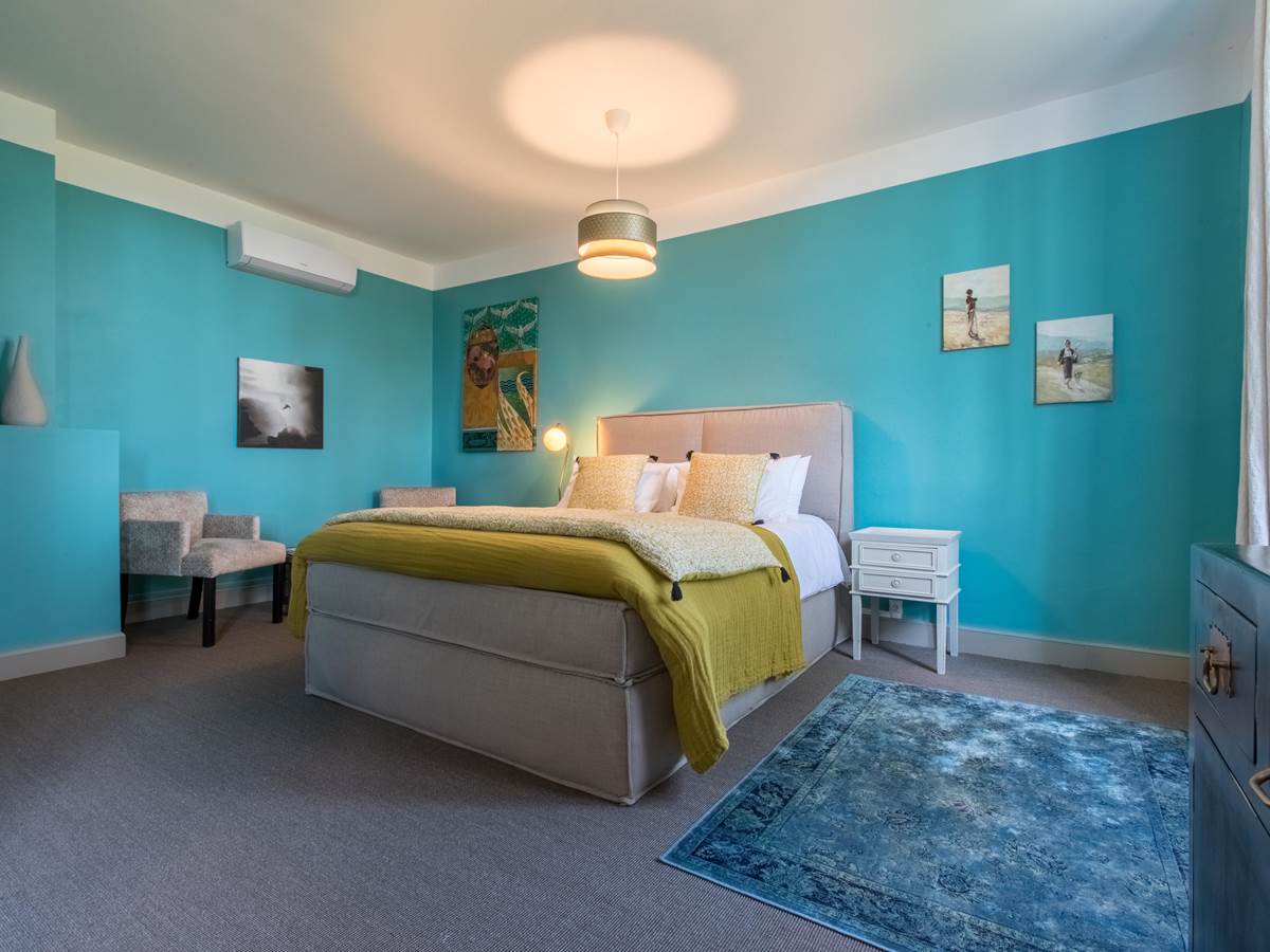 Chambre bleue