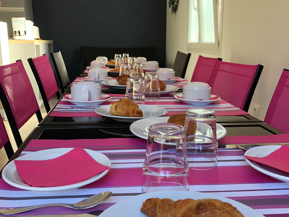 Petit dejeuner Residence les peupliers