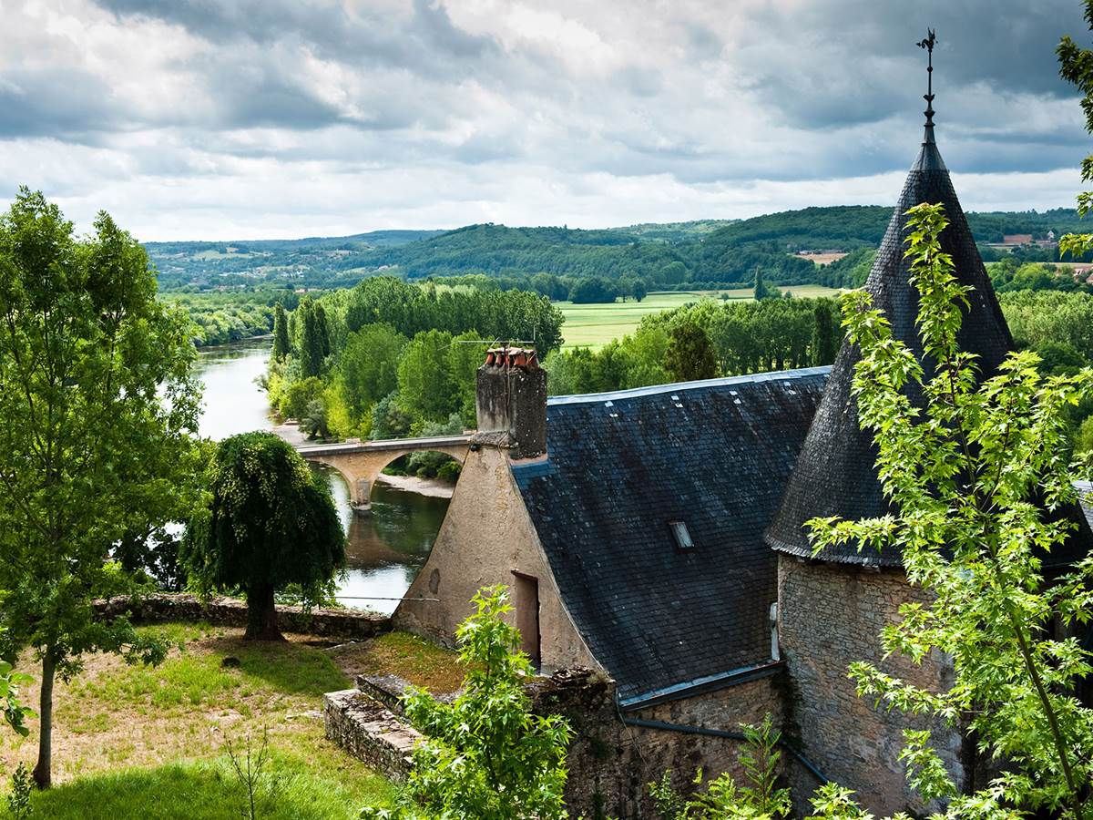 Limeuil, l'un des plus beaux villages de France, au confluent de la Dordogne et de la Vézère