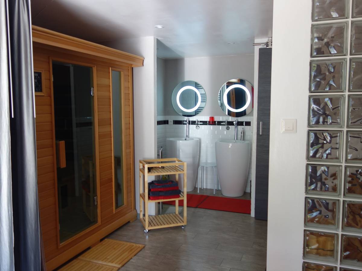 Loft Florent espace bain sauna