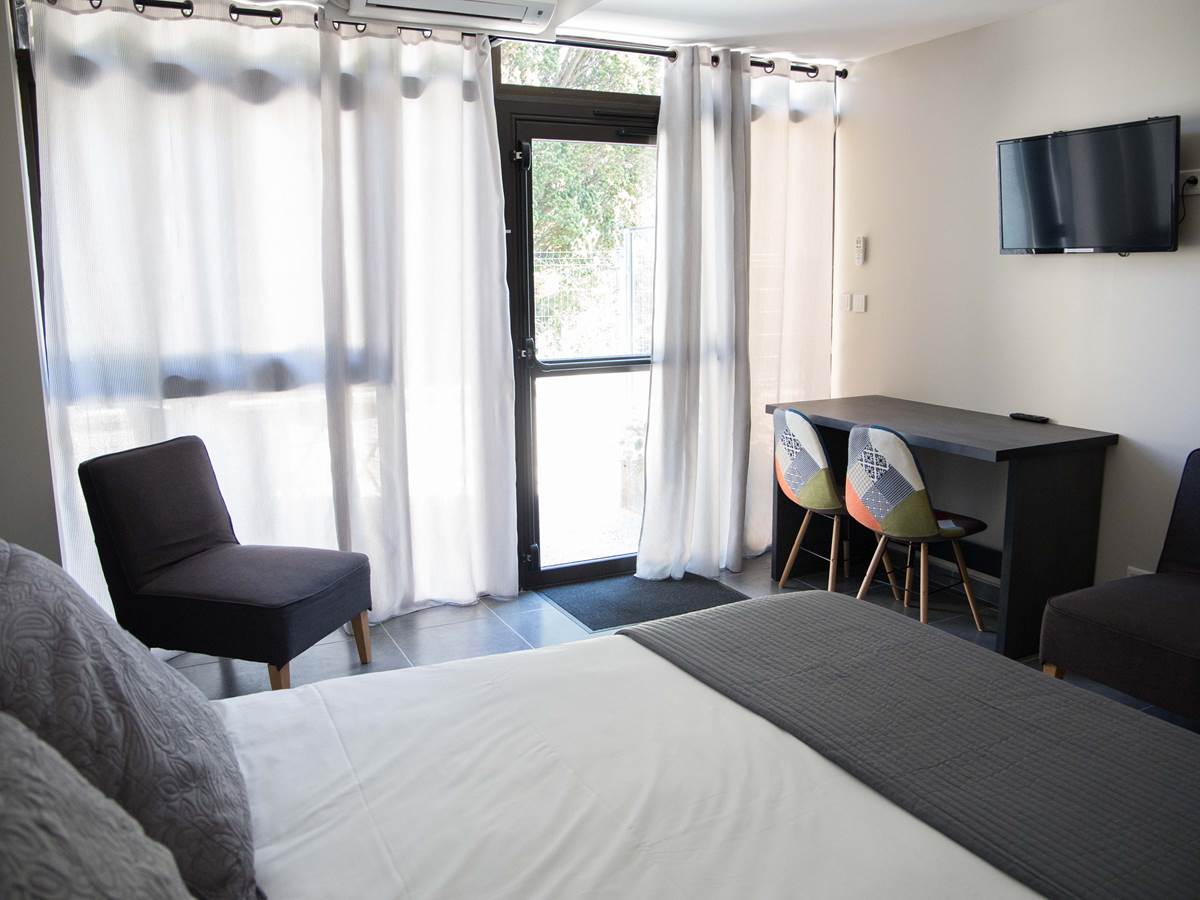 Chambre supérieure avec terrasse du logement 6.