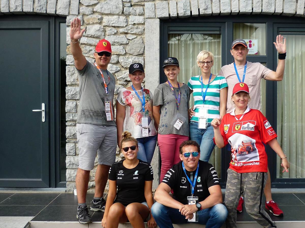Venus de Lituanie pour le Grand Prix sur le célèbre circuit de SPA-FRANCORCHAMPS