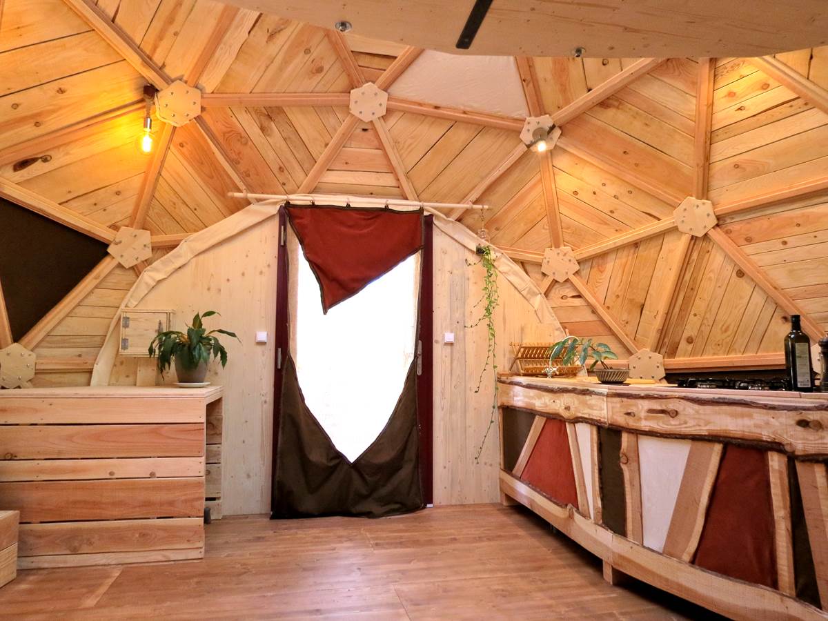 Intérieur dôme - 100% artisanal