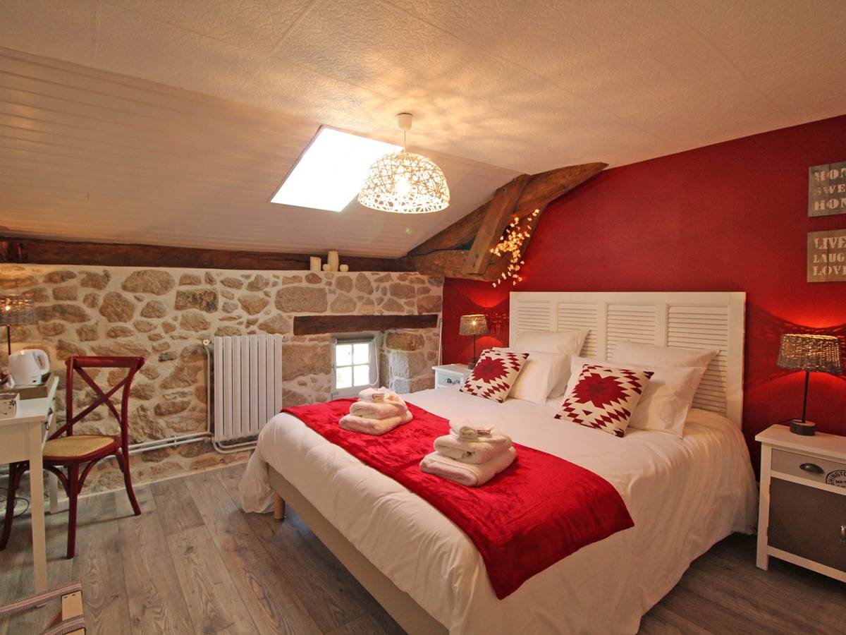 Chambre cle´dier, la Vieille Maison de Pensol, Haute-Vienne, Périgord-Limousin et Nouvelle-Aquitaine