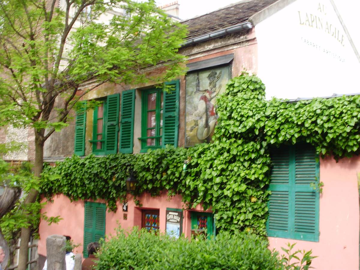 Montmartre - Le Lapin agile or ... Lapin à Gil !