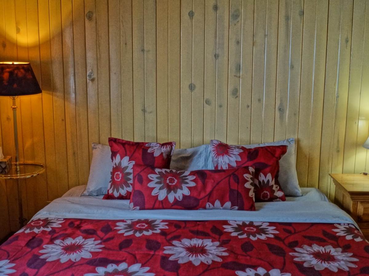2e chambre du chalet de l'auberge du Lac Thomas