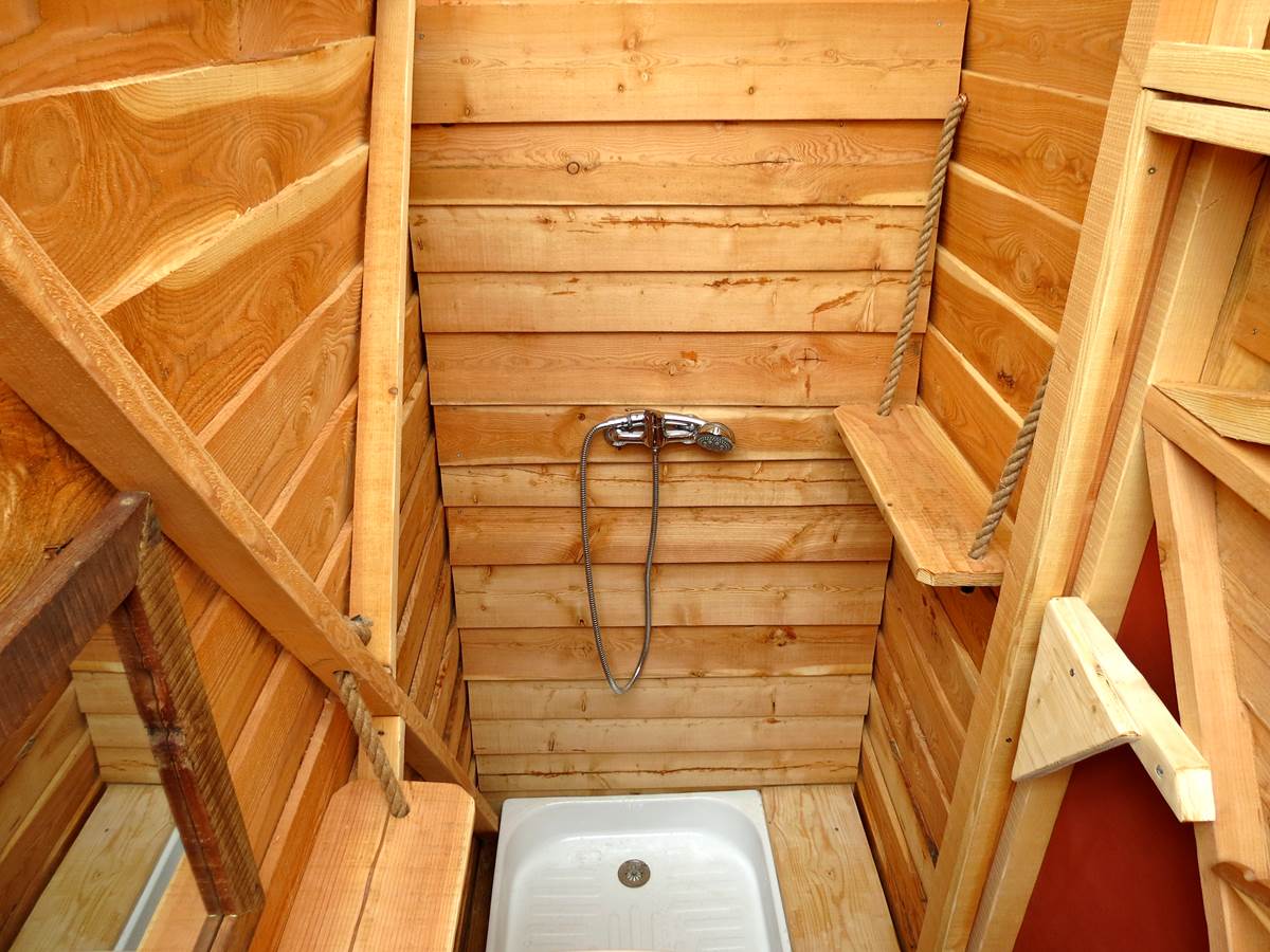 Douche privée - dôme