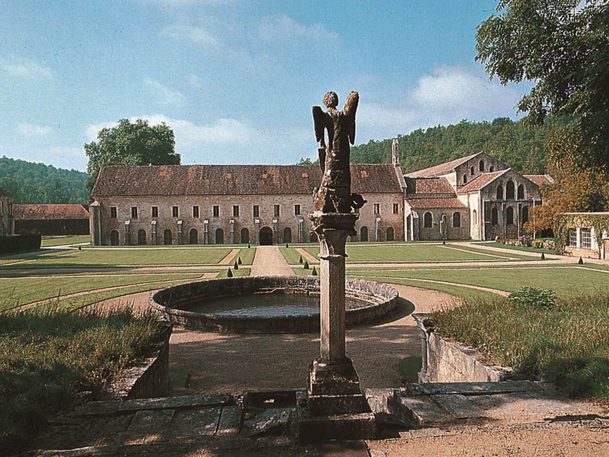 Jardin de l’abbaye de Fontenay