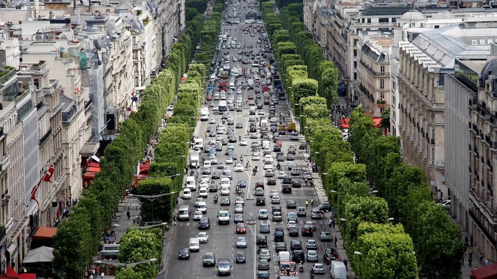 L'avenue des Champs-Élysées