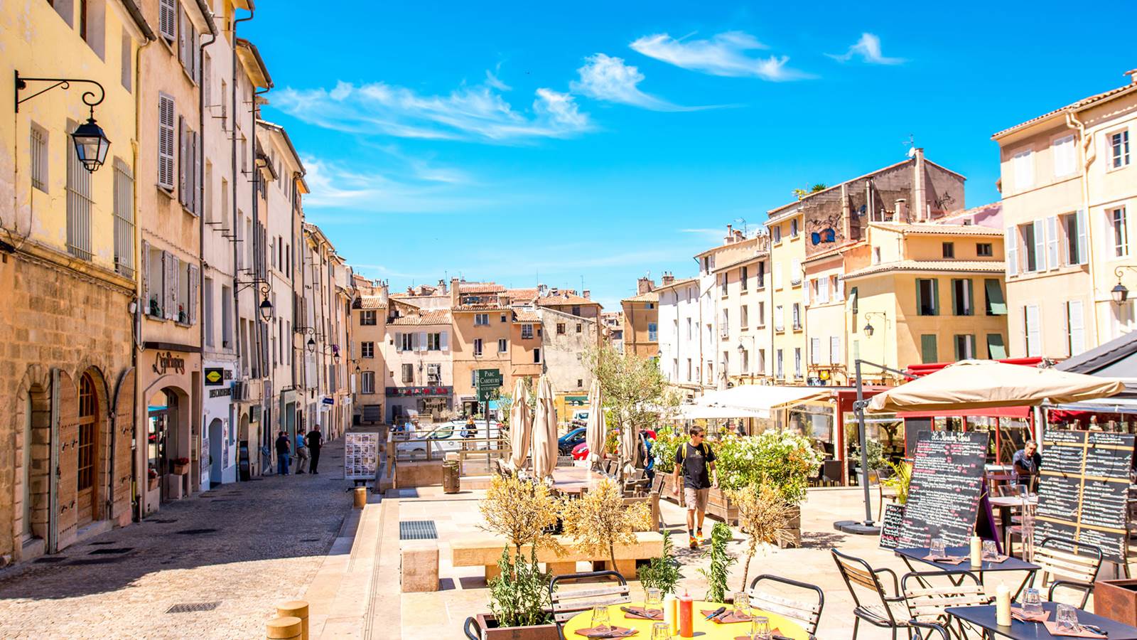 Aix-en-Provence et la montagne Sainte-Victoire