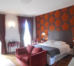 Chambres d'hôtes Le Jardin des Lys chambre Lys Rouge