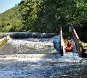 Passe à canoe kayak Gorges de l’Aveyron