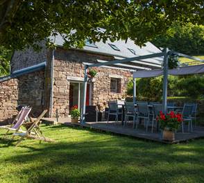 Jardin et terrasse de la Grande Ourse