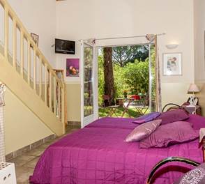 125 Chambre Tilleul avec vue sur le jardin