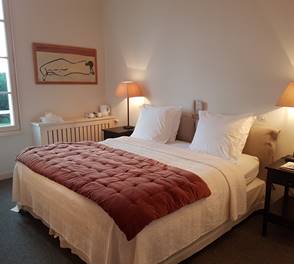 chambre supérieur vue sur le jardin