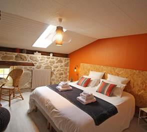 Chambre Feuillardier - La Vieille Maison de Pensol - PNR Périgord-Limousin