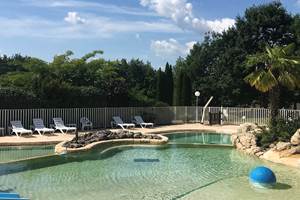 Domaine de la Chapelle en Corrèze, piscine