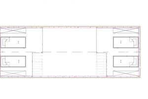 Cabane de l'Ecureuil, plan étage