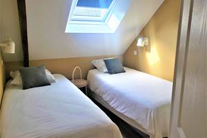 Chambre 2, 2 lits simples