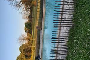 piscine clôturée