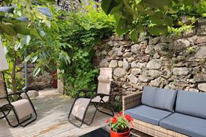 Terrasse non attenante de la chambre du Parpalhon