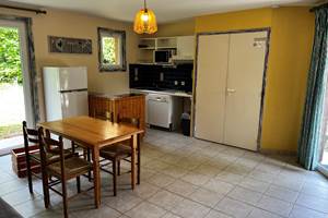 Espace repas et cuisine