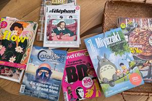 Revue et livres à disposition