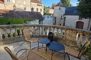 terrasse privative de la Suite terrasse