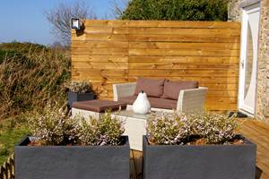 Le Colombier Bretagne, chambres d'hôtes Ecume de Mer - Terrasse privative