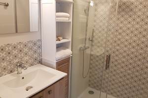 Le Colombier Bretagne, chambres d'hôtes Cabane des 7 îles - salle de bain