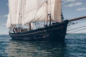 Corentin sous voile (Photographe : Antoine Gassi)