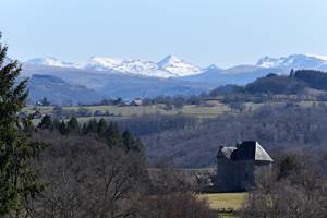 puy Mary - hiver - Cantal - volcans d'Auvergne