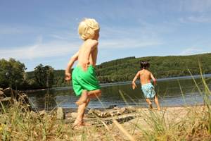 plages et baignade à Vassivière