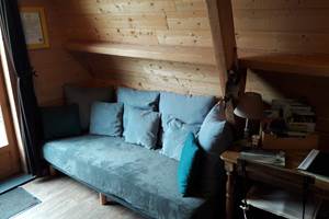 Chambre 1-Cap gris Nez coin Salon/lit d'appoint 3ème personne