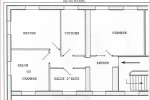 Plan de l'appartement