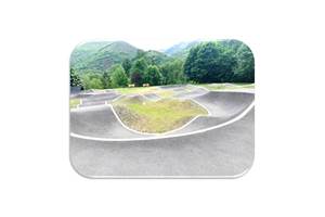 Le pumptrack de Luchon au Lac de Badech
