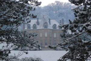 Le château sous la neige