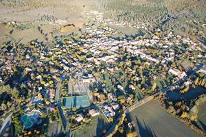 Notre beau village vu du ciel