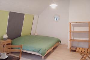 Chambre Souvigne lit double