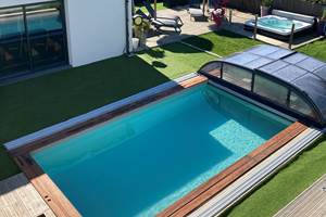 piscine couverte villa charles ashton