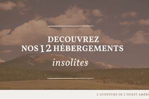 Les 12 hébergements