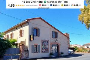16 bis gite hotel-marssac sur tarn