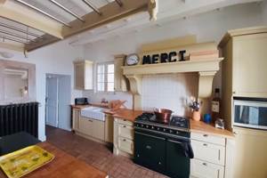 Cuisine chateau La Sybille