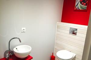 Salle de bain - Gîte Rouge Cerise