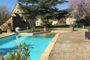 piscine et jardin